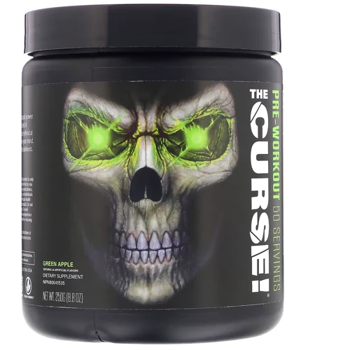 Передтренувальний комплекс JNX Sports The Curse 250 g / 50 serving / Green apple