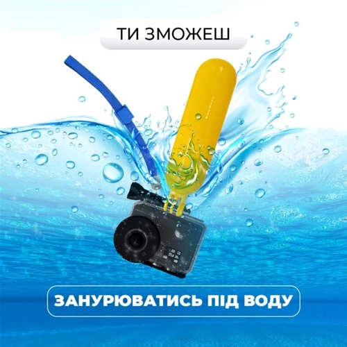 Экшн камера Набор блогера 30 в 1 AIRON ProCam 8 Black с аксессуарами: Разрешение видео MP4 / 4K (2880x2160) 30/50 FPS