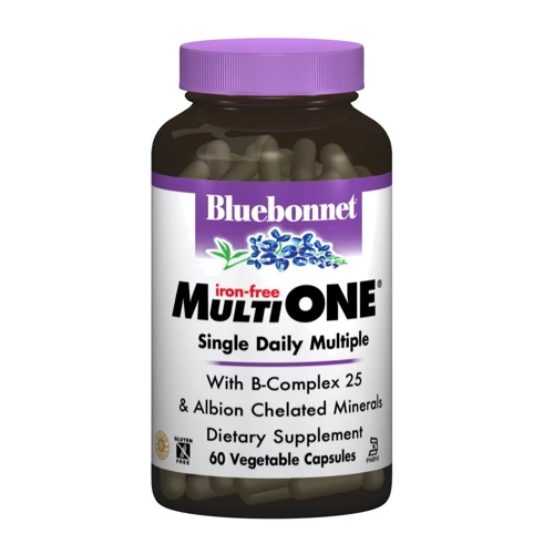 Bluebonnet Nutrition MultiONE Iron free 60 caps