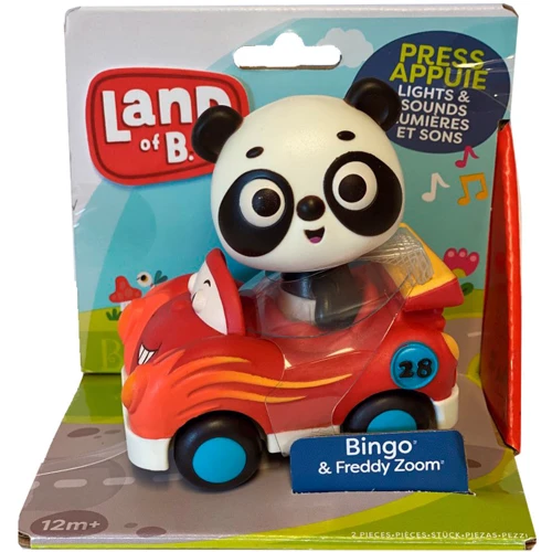 Ігровий набір Battat - Панда Бінго та Гонщик Вжжик (LB1703Z)