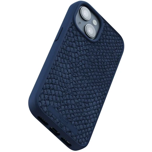 Чехол для iPhone Njord Salmon Leather MagSafe Case Petrol Blue (NA52SL01) for iPhone 15 Plus фото 7