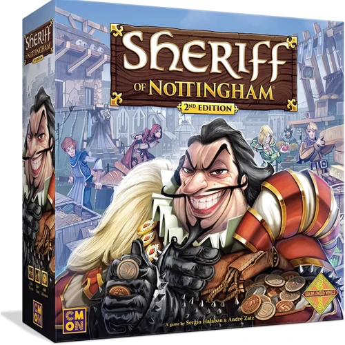 Настольная игра CMON Limited Sheriff of Nottingham (2nd Edition) EN НА АНГЛИЙСКОМ ЯЗЫКЕ