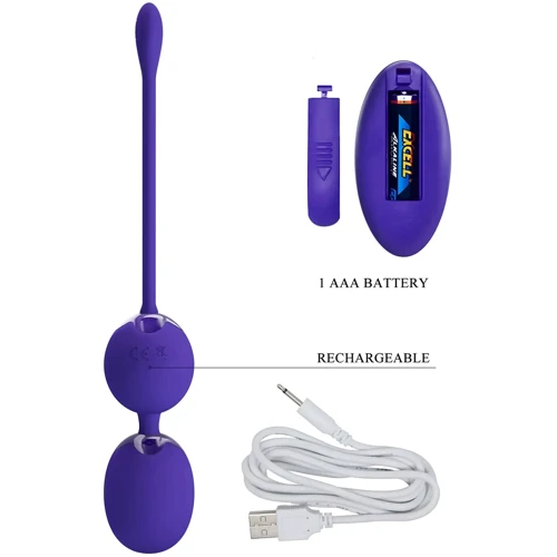 Вагінальні кульки з вібрацією LYBAILE Pretty Love Willy Youth (BI-014548WL)