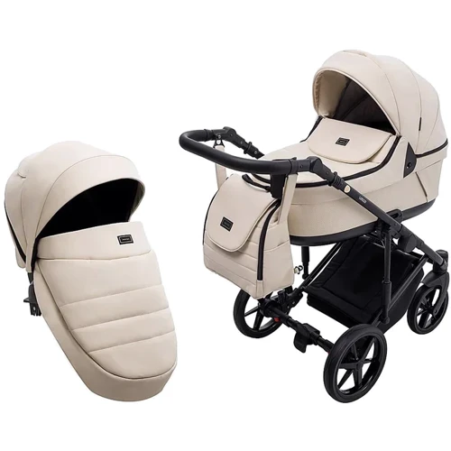 Коляска 2 в 1 Adamex Locco Eco SA-8 бежевый (681029)