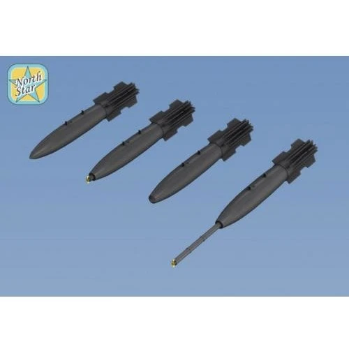 Набір озброєнь Northstar Models Американські бомби Мк.82 Snakeye IV, 6 шт NS48088-a
