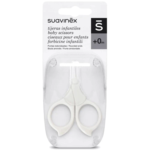 Ножницы детские Suavinex бежевые (308574/1)