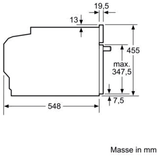Духовой шкаф электрический Siemens CB635GBS1: Объем, л 47