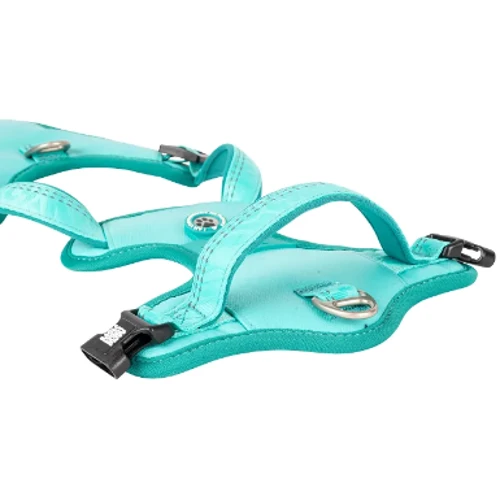 Шлея Max & Molly Smart ID Sport Harness Matrix 2.0 Turquoise/XL 75-105 см бирюзовая (4255636810981) фото 3