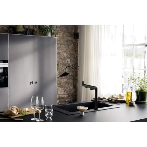 Змішувач для кухонного миття Hansgrohe Aqittura M91 240 1jet 76804670: Вид монтажу Врезной