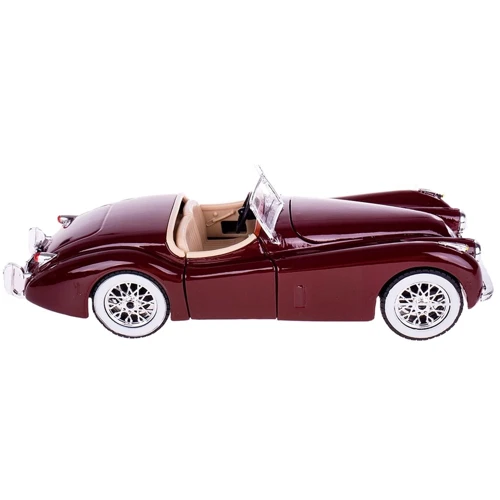 Автомодель Bburago 1951 Jaguar XK 120 (ассорти вишневый, серебристый, 1:24) (18-22018) фото 6