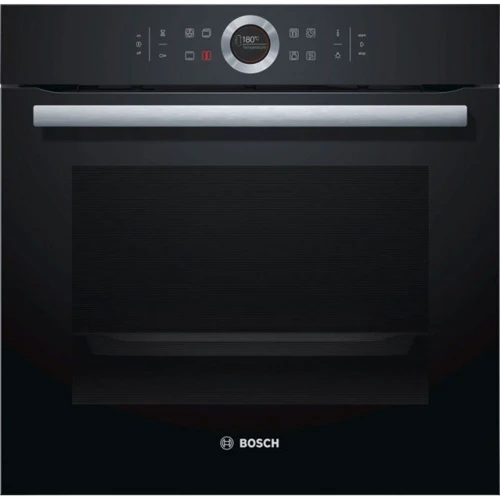 Духовой шкаф электрический Bosch HBG635BB1: Объем, л 71