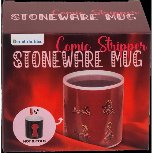 Чашка с термоэффектом OOTB Stoneware Mug Comic Stripper