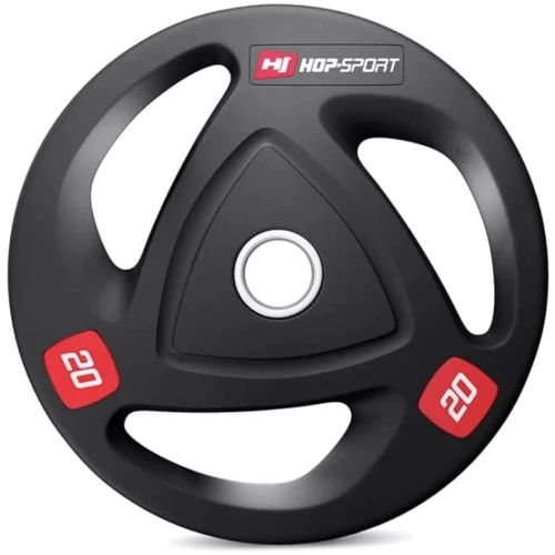 Блин для штанги и гантели Hop-Sport 2 х 20 кг (00-G00000278)