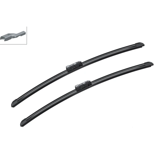 Двірники безкаркасні Bosch AeroTwin (3397009051) 530/530 фото 3