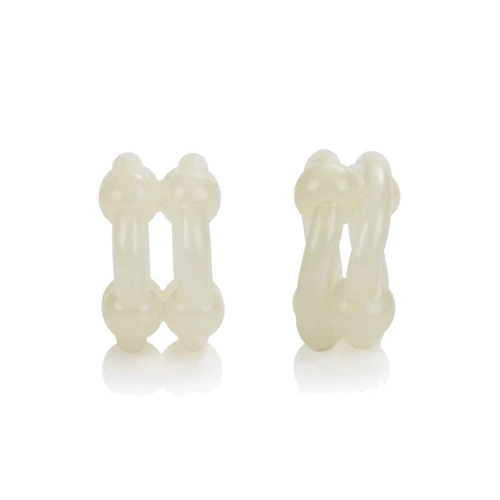 Эрекционные кольца Island Rings Double Stacker, светящийся в темноте