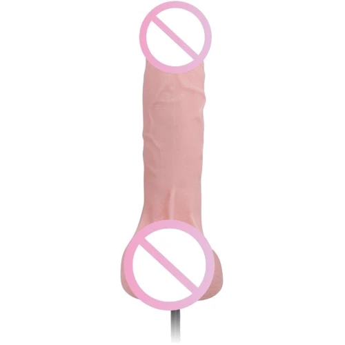 Вибратор Inflatable Vibrator With Pump Flesh