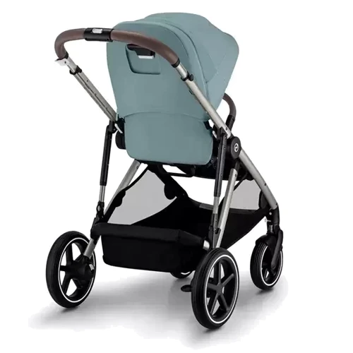 Прогулочная коляска Cybex Gazelle S TPE Sky Blue (522002709): Материал колес резина