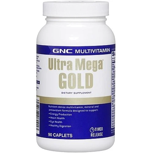 GNC Ultra Mega Gold Multivitamin 90 caps