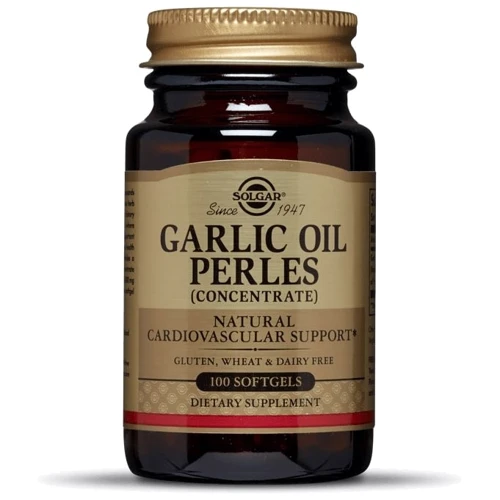 Solgar Garlic Oil Perles (Concentrate) 100 Softgels