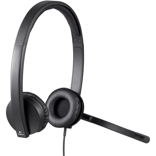 Наушники Logitech H570e Stereo USB-C Black (981-001431): Тип крепления оголовные
