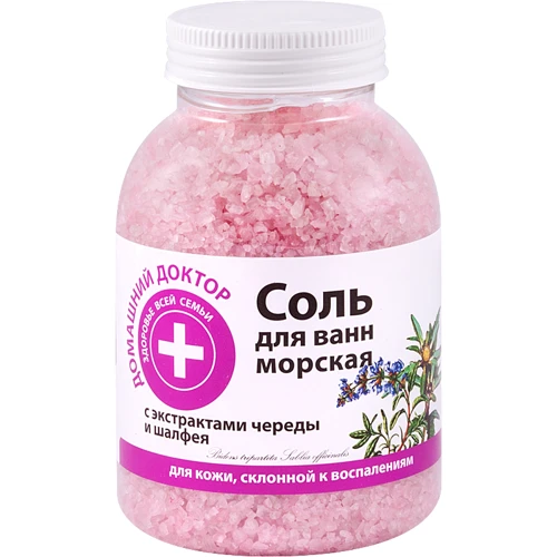 Домашній Лікар Сіль з екстрактом череди та шавлії 1000 g