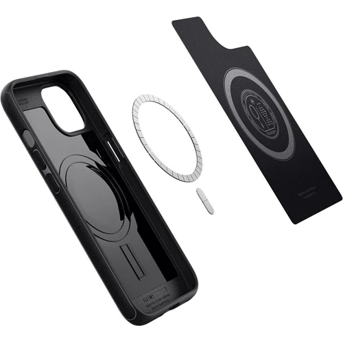 Чехол для iPhone Spigen Mag Armor Matte Black (ACS03546) for iPhone 13: Тип чехла накладка на заднюю часть