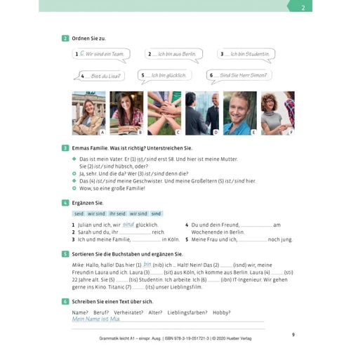Deutsch Grammatik leicht A1: Обложка Мягкая