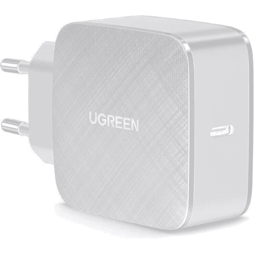Зарядное устройство Ugreen USB-C Wall Charger GaN CD217 65W Black (70817): Количество USB-портов 1