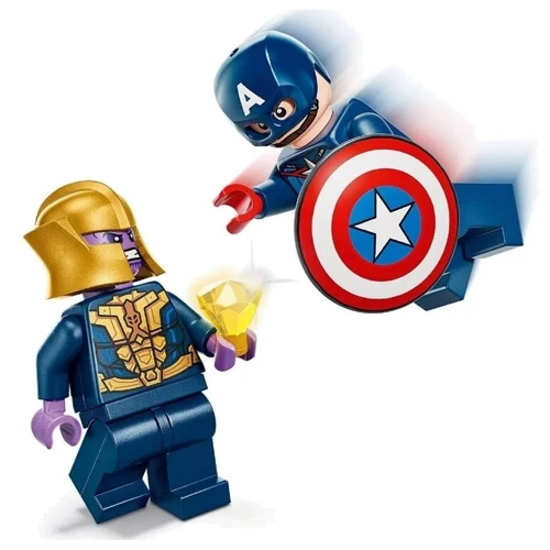 Конструктор LEGO Super Heroes Капитан Америка против Таноса (76319): Рекомендуемый возраст 4+