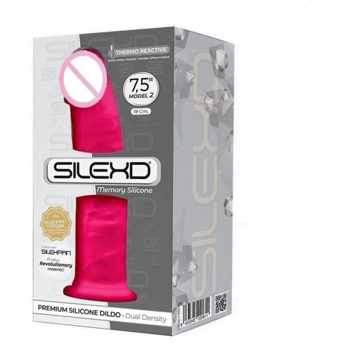 Фаллоимитатор Silexd Robby Pink (Premium Silicone Dildo MODEL 2 size 6")