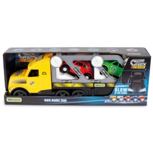 Автомобиль Wader Magic Truck Action Автотягач с ретро автомобилями 79 см: Производитель Wader