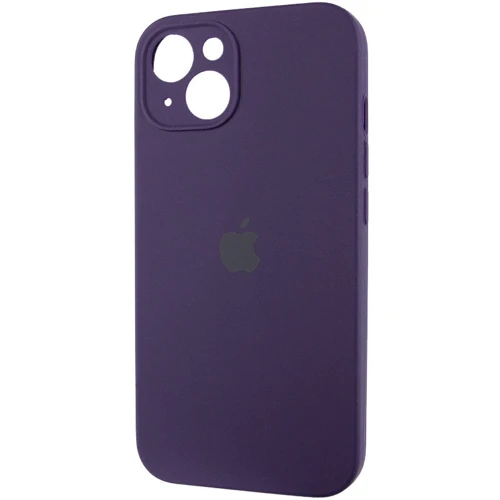 Чехол для iPhone Mobile Case Silicone Case Full Camera Protective Elderberry for iPhone 15 Plus: Материалы Силикон