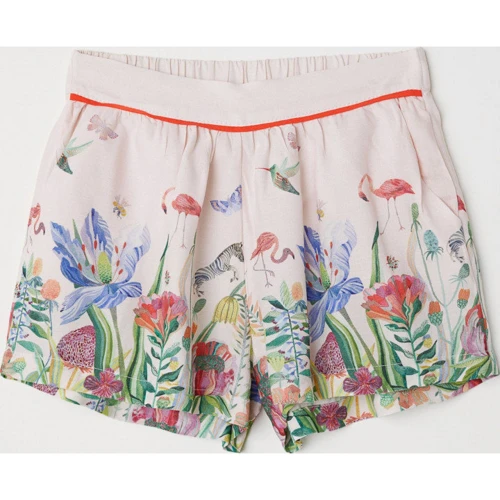Шорты H&M 6154287 98 см пудровые
