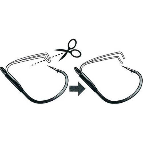 Крючок Decoy Worm 105 Cover Finesse 2, 5шт (1562.00.71): Тип Офсетный