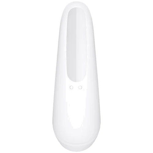 Вакуумный клиторальный стимулятор Satisfyer Curvy 1+ White