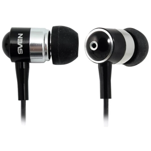 Наушники SVEN SEB 10 BK Black: Тип конструкции вакуумные