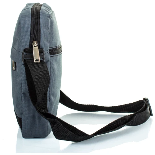 Мужская сумка планшет DNK Leather серая (DNK-Bag-724-70: Страна производитель Украина