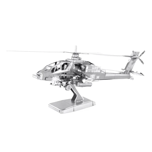 Металевий 3D конструктор Fascinations Ударний гелікоптер AH-64 Apache, MMS083