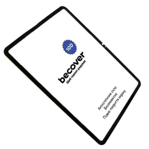 Аксессуар для планшетных ПК BeCover Tempered Glass 10D Black for Xiaomi Redmi Pad SE (710590): Материал закаленное стекло