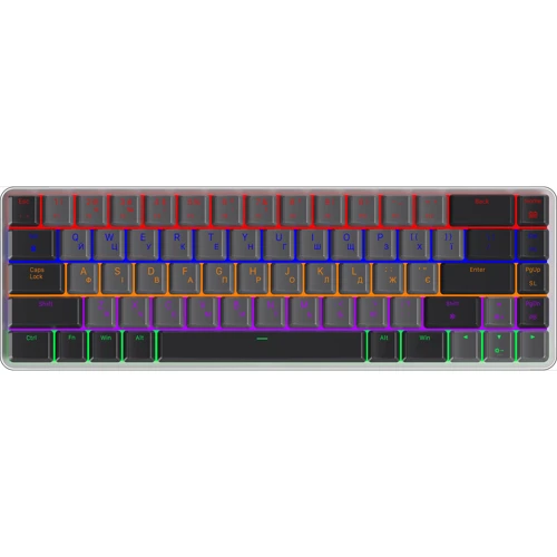 Клавіатура GamePro MK122R Red Switch Low Profile Dark Gray