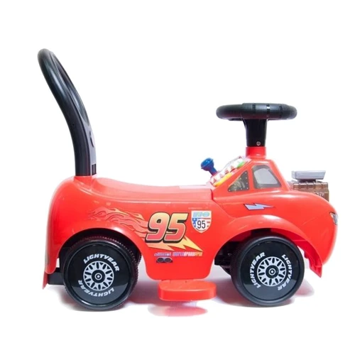 Електромобіль Kiddieland - Блискавка МакКвін: ДВА В ОДНОМУ (світло, звук) (53868)