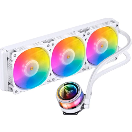 Кулер Jonsbo TW7-360 ARGB White: Уровень шума, dB 37.6