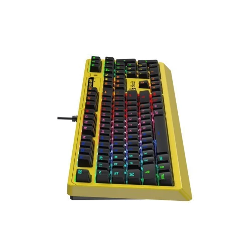 Клавіатура A4Tech B810RC Bloody (Punk Yellow): Додатково влагоустойчивость, подсветка клавиш