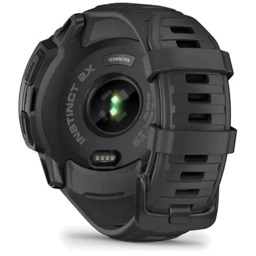 Смарт-часы Garmin Instinct 2X Solar Graphite (010-02805-00): Дисплей 1.1" (176x176 pixels)