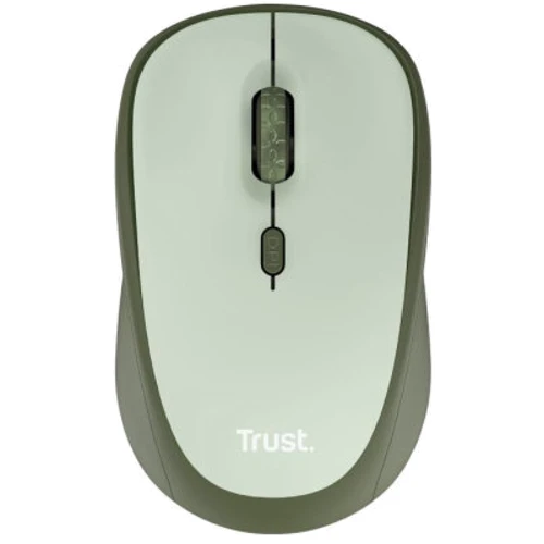 Мишка Trust YVI+ Silent Eco Wireless Green (24552)