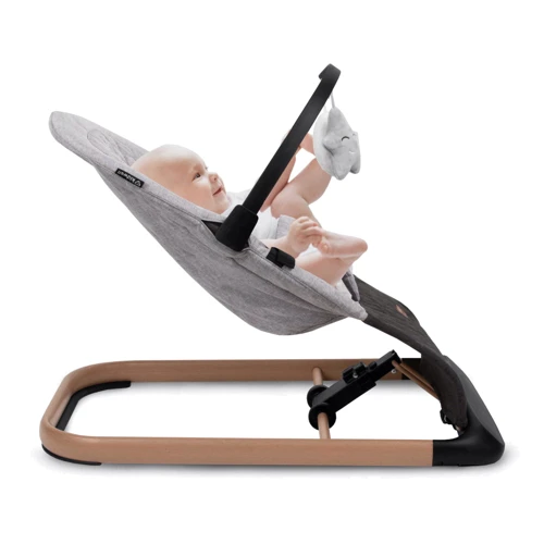 Кресло-качалка Kidwell LARO Grey/Wooden: Возраст с рождения