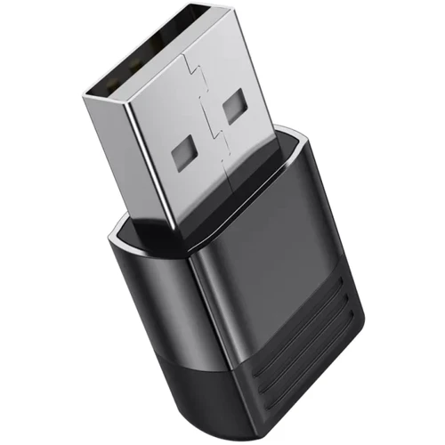 Адаптер Borofone Adapter BV18 USB2.0 to USB-C Black: Цвет черный
