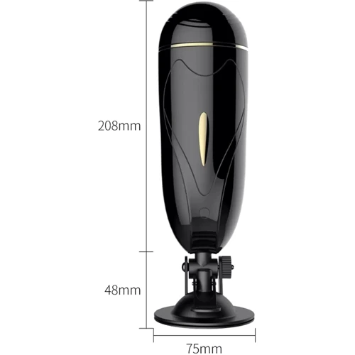 Мастурбатор FOXSHOW Vibrating Masturbation Cup USB 7 + Interactive Function, BS6300033