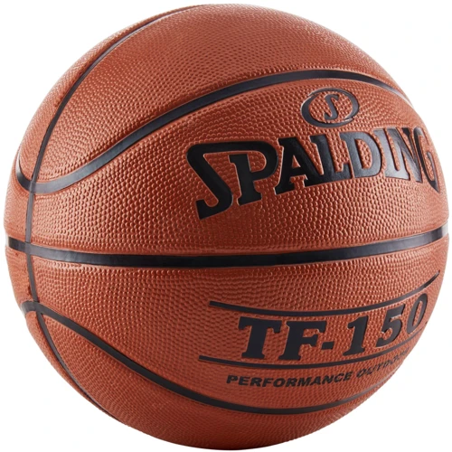 Мяч для игры Spalding баскетбольный TF-150 Outdoor FIBA Logo Size 7: Вид Баскетбольные
