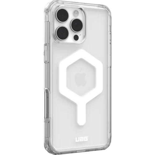 Чохол для iPhone Urban Armor Gear UAG Plyo Magsafe Ice/White (114481114341) для iPhone 16 Pro Max: Матеріали поликарбонат и полиуретан